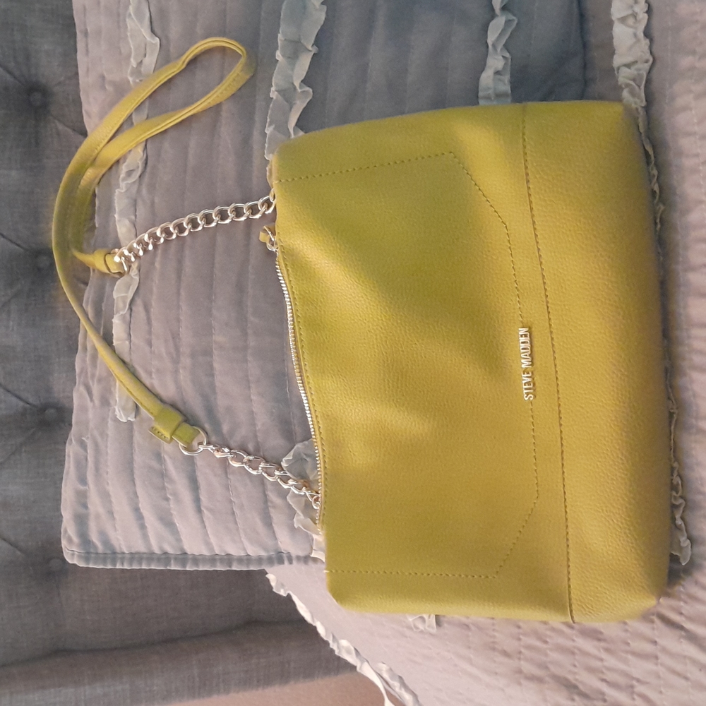 Yellow Steve Madden New purse